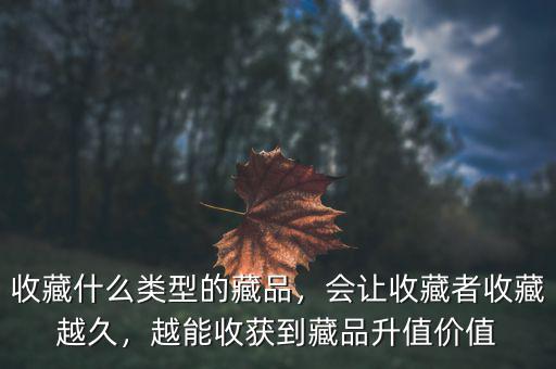 收藏什么類型的藏品，會讓收藏者收藏越久，越能收獲到藏品升值價(jià)值
