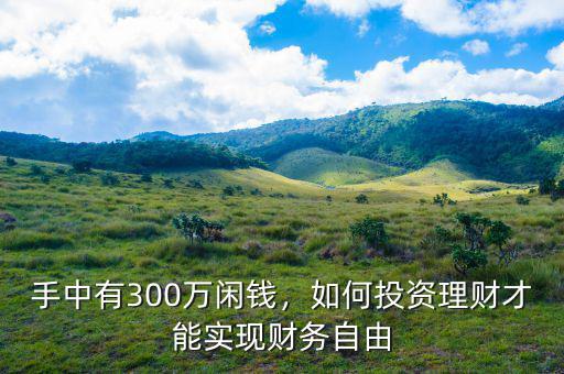 手中有300萬(wàn)閑錢(qián)，如何投資理財(cái)才能實(shí)現(xiàn)財(cái)務(wù)自由