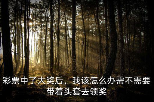彩票中了大獎(jiǎng)后，我該怎么辦需不需要帶著頭套去領(lǐng)獎(jiǎng)