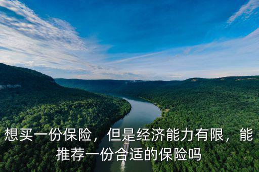想買一份保險(xiǎn)，但是經(jīng)濟(jì)能力有限，能推薦一份合適的保險(xiǎn)嗎