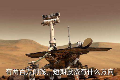 有兩百萬閑錢，短期投資有什么方向