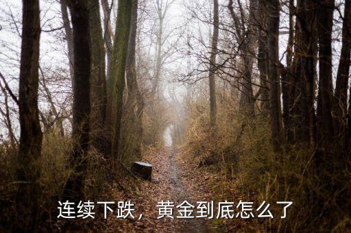 連續(xù)下跌，黃金到底怎么了