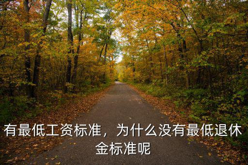 為什么最低工資,有最低工資標(biāo)準