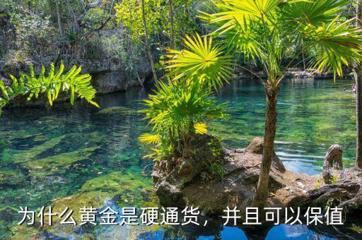 為什么黃金是硬通貨，并且可以保值