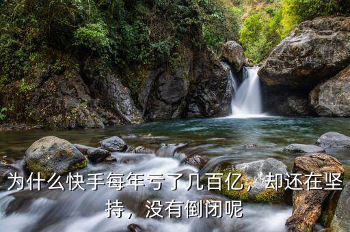 為什么快手每年虧了幾百億，卻還在堅(jiān)持，沒有倒閉呢