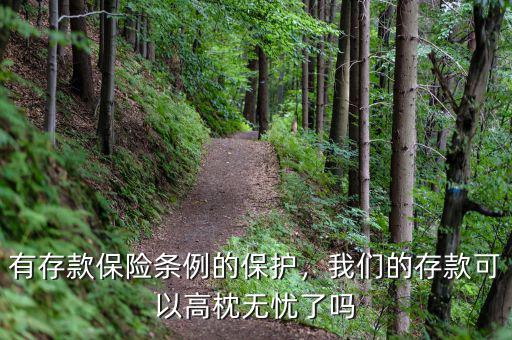 有存款保險(xiǎn)條例的保護(hù)，我們的存款可以高枕無(wú)憂(yōu)了嗎