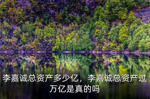李嘉誠總資產(chǎn)多少億，李嘉誠總資產(chǎn)過萬億是真的嗎