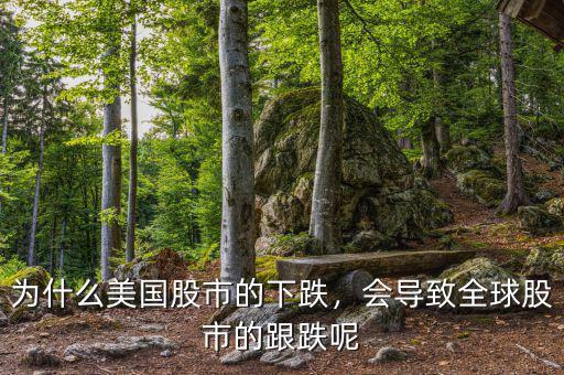 為什么美國股市的下跌，會導致全球股市的跟跌呢