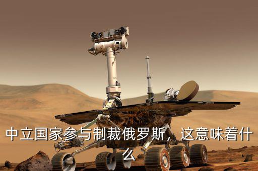 中立國家參與制裁俄羅斯，這意味著什么