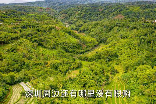 深圳周邊還有哪里沒有限購(gòu)