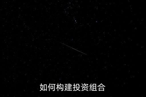 股票投資怎么組合,如何構建投資組合