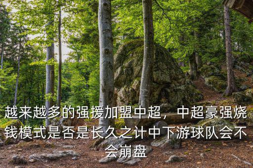 越來越多的強(qiáng)援加盟中超，中超豪強(qiáng)燒錢模式是否是長久之計(jì)中下游球隊(duì)會不會崩盤