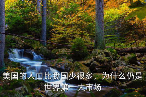 美國(guó)的人口比我國(guó)少很多，為什么仍是世界第一大市場(chǎng)
