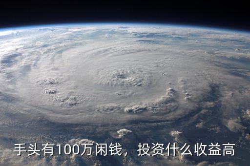 手頭有100萬閑錢，投資什么收益高