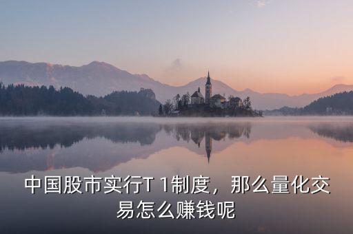 中國(guó)股市實(shí)行T 1制度，那么量化交易怎么賺錢呢