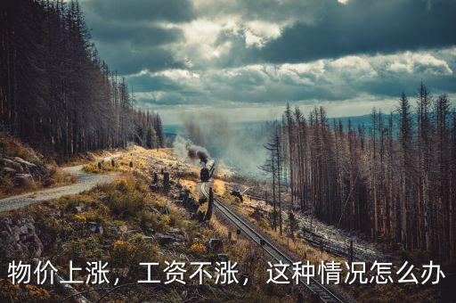 物價上漲，工資不漲，這種情況怎么辦