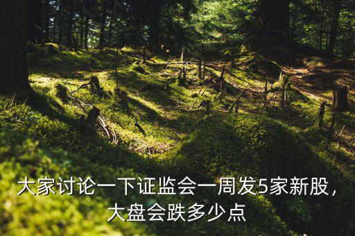 大家討論一下證監(jiān)會(huì)一周發(fā)5家新股，大盤會(huì)跌多少點(diǎn)