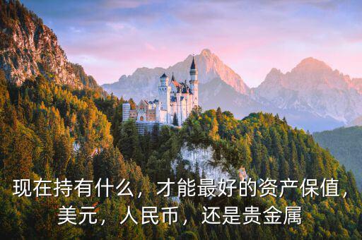 現(xiàn)在持有什么，才能最好的資產(chǎn)保值，美元，人民幣，還是貴金屬