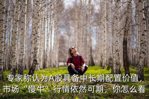 專家稱認(rèn)為A股具備中長期配置價值，市場“慢牛”行情依然可期，你怎么看