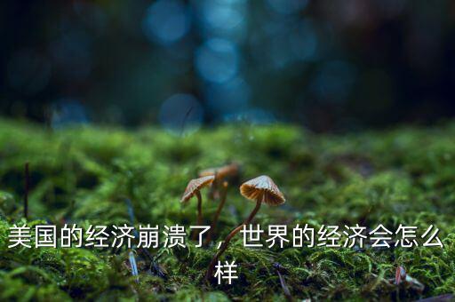 美國的經(jīng)濟(jì)崩潰了，世界的經(jīng)濟(jì)會(huì)怎么樣