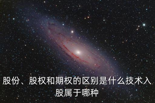 股份、股權(quán)和期權(quán)的區(qū)別是什么技術(shù)入股屬于哪種