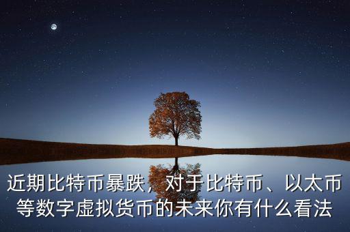 近期比特幣暴跌，對于比特幣、以太幣等數(shù)字虛擬貨幣的未來你有什么看法