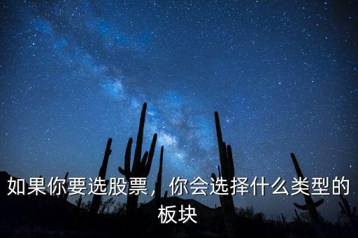 如果你要選股票，你會(huì)選擇什么類型的板塊