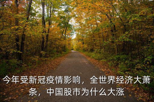 今年受新冠疫情影響，全世界經濟大蕭條，中國股市為什么大漲