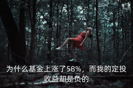 為什么基金上漲了58%，而我的定投收益卻是負的