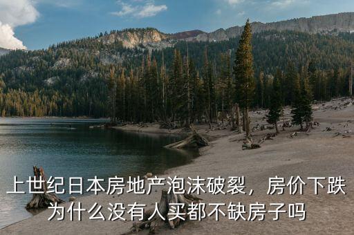 上世紀(jì)日本房地產(chǎn)泡沫破裂，房價下跌為什么沒有人買都不缺房子嗎