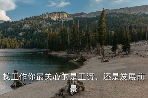 找工作你最關(guān)心的是工資，還是發(fā)展前景