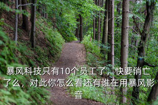 暴風(fēng)科技只有10個(gè)員工了，快要消亡了么，對此你怎么看還有誰在用暴風(fēng)影音