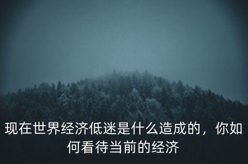 現(xiàn)在世界經(jīng)濟低迷是什么造成的，你如何看待當(dāng)前的經(jīng)濟