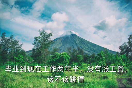 畢業(yè)到現(xiàn)在工作兩年半，沒有漲工資，該不該跳槽