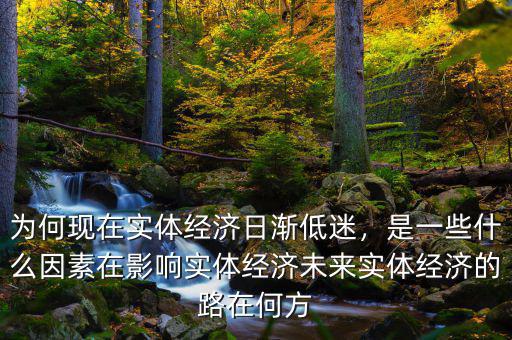 為何現(xiàn)在實(shí)體經(jīng)濟(jì)日漸低迷，是一些什么因素在影響實(shí)體經(jīng)濟(jì)未來實(shí)體經(jīng)濟(jì)的路在何方