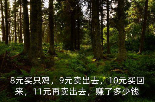 8塊錢(qián)買(mǎi)100股10塊賣(mài)了賺多少,10元買(mǎi)回來(lái)