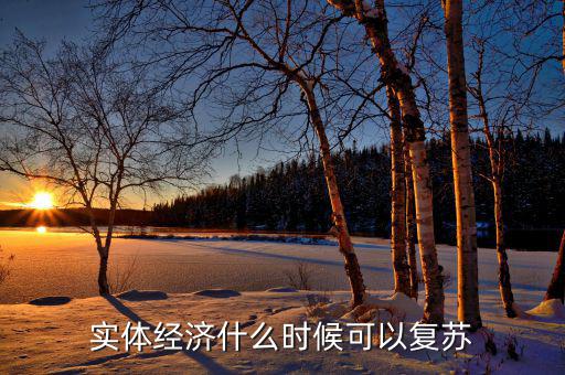船舶經(jīng)濟什么時候復(fù)蘇,實體經(jīng)濟什么時候可以復(fù)蘇