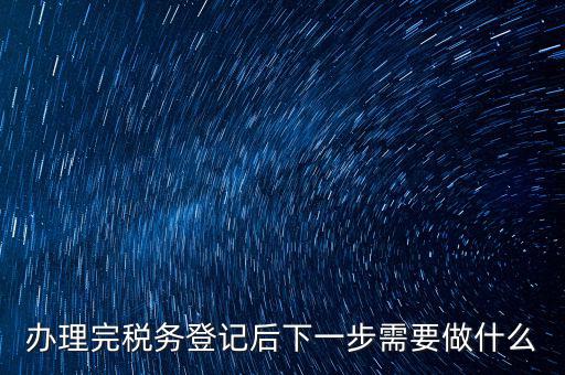 國(guó)稅辦完之后辦什么資料，新公司注冊(cè)成立后國(guó)稅報(bào)到需要哪些資料