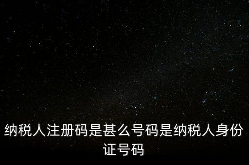 浙江網(wǎng)上稅務(wù)局的注冊碼是什么意思，納稅人注冊碼是什么