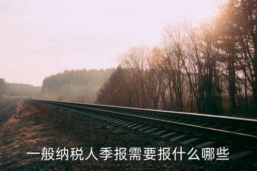 稅季報報的是什么，商業(yè)企業(yè)增值稅一般納稅人月報季報年報要報些什么