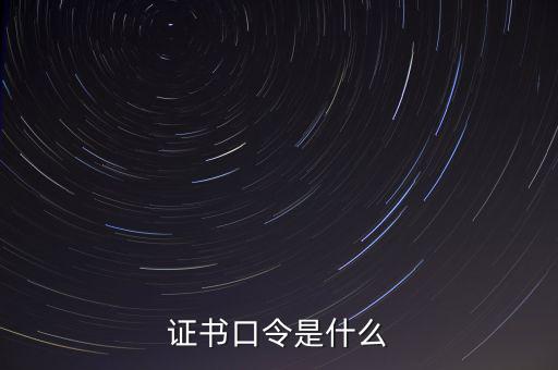 稅控盤證書口令什么情況下輸入，增值稅發(fā)票稅控開票軟件上的證書口令是指什么
