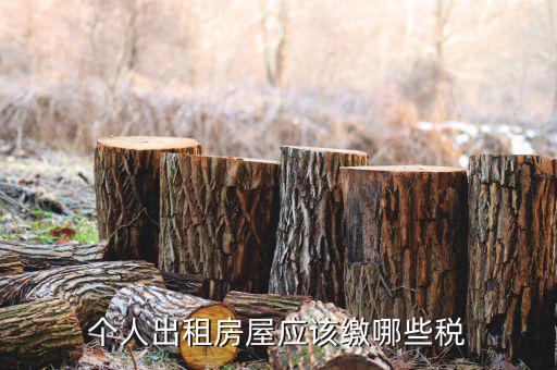 租金按什么征收個稅，個人租金收入如何扣稅