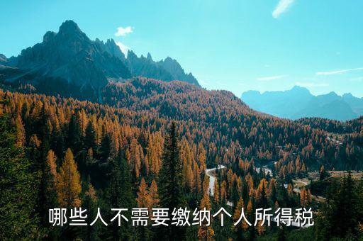 什么人不需要繳稅，有營(yíng)業(yè)執(zhí)照和稅務(wù)登記什么情況下不用繳稅