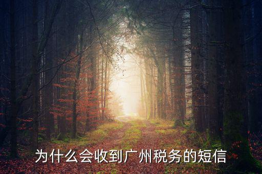 廣州稅務(wù) 寄什么過(guò)來(lái)，為什么會(huì)收到廣州稅務(wù)的短信