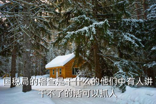 稅務(wù)稽查屬于什么工作，國稅局稽查局工作是干什么