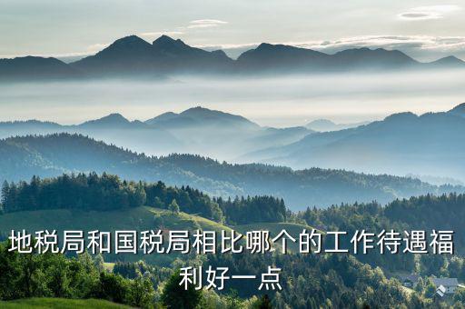 地稅局有什么福利，地稅局和國(guó)稅局相比哪個(gè)的工作待遇福利好一點(diǎn)