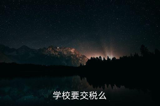 民辦學校交什么稅，你好我想問問民辦學?？梢砸髮W生補課嗎把補課的錢作為必交費