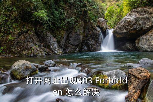 進(jìn)地稅網(wǎng)出現(xiàn)403是什么意思，打開(kāi)網(wǎng)頁(yè)顯示403如何解決