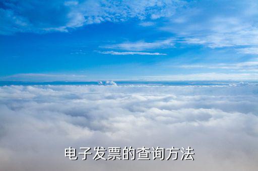 用什么查看電子發(fā)票，電子發(fā)票的查詢方法