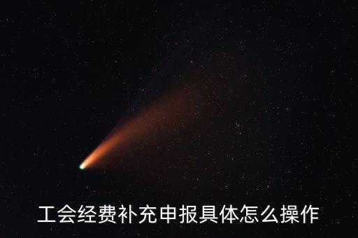 2017年工會(huì)經(jīng)費(fèi)什么申報(bào)，工會(huì)經(jīng)費(fèi)補(bǔ)充申報(bào)具體怎么操作